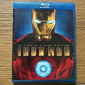 Iron Man. Two-Disc Ultimate Edition. Blu-ray